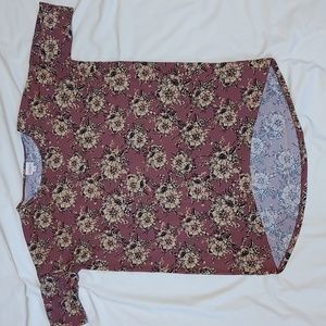 LuLaRoe Irma Couch Floral - XS